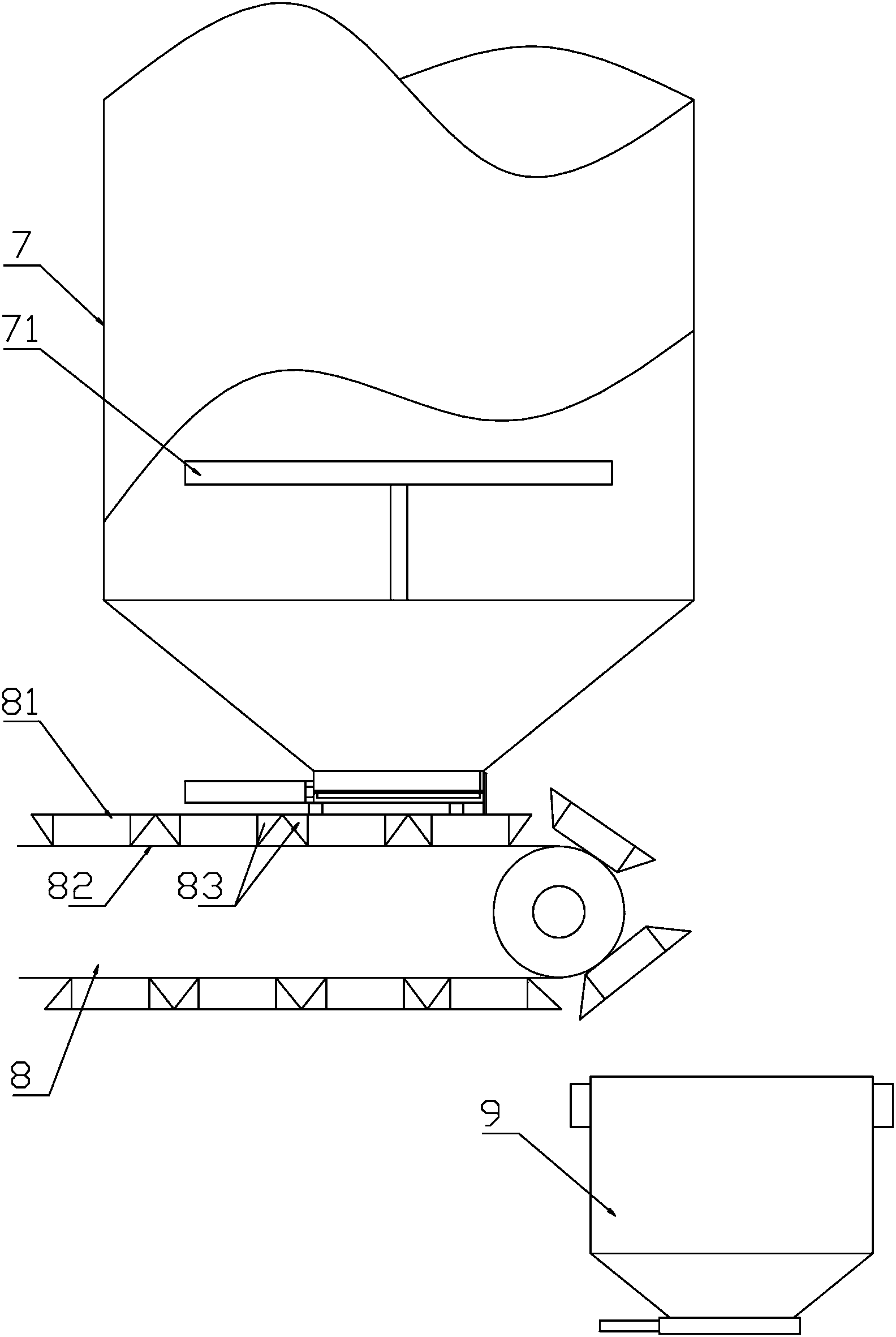 Automatic fodder production system