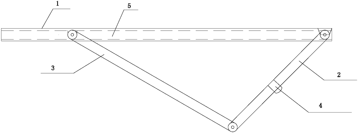 Roof caving morphology monitoring device and method for primary caving period