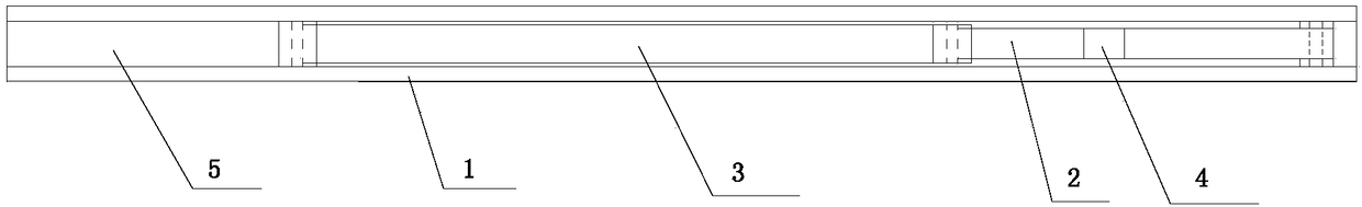 Roof caving morphology monitoring device and method for primary caving period