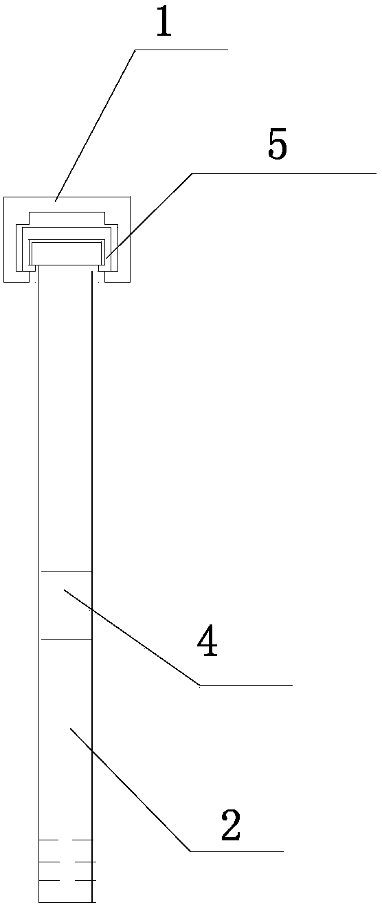 Roof caving morphology monitoring device and method for primary caving period