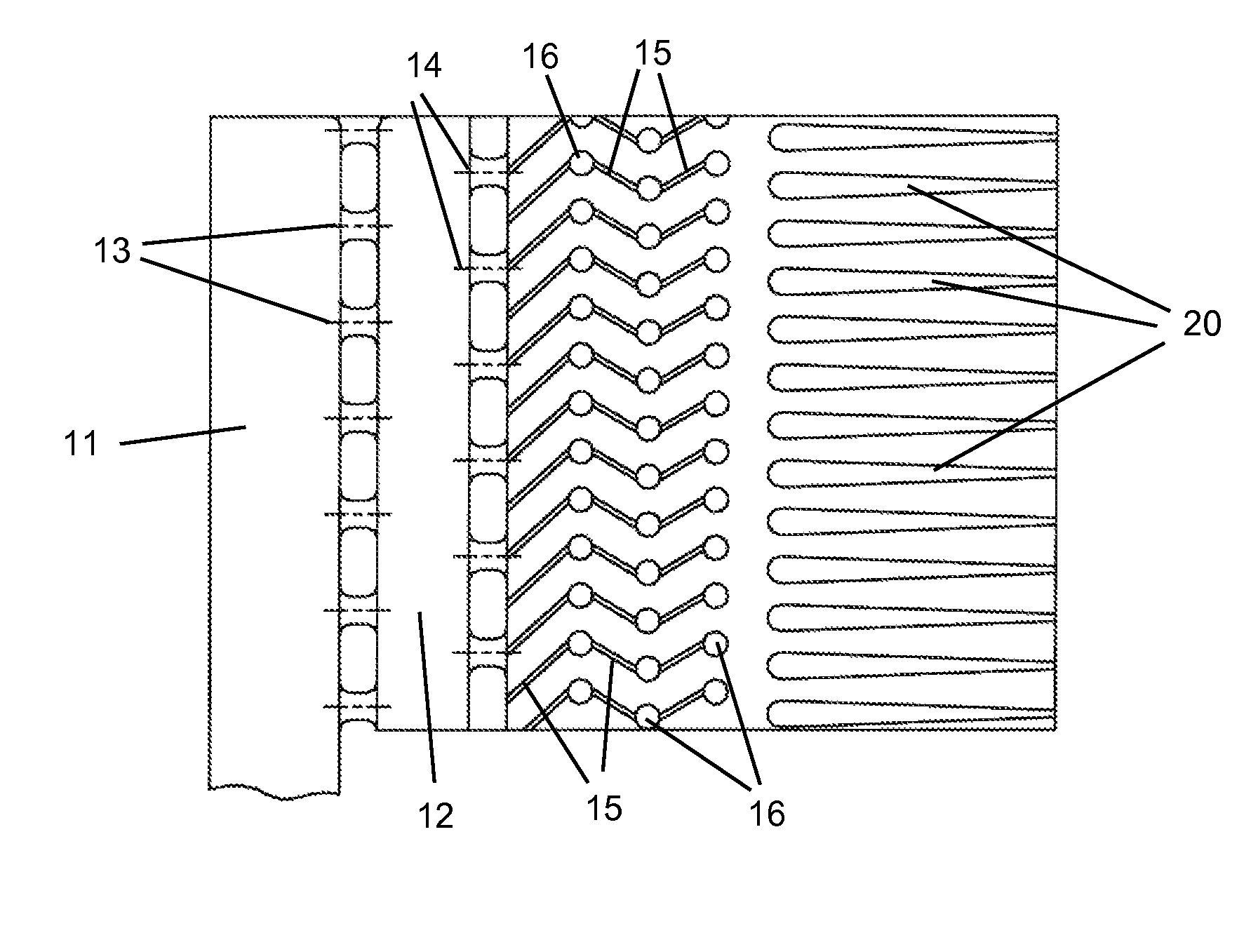 Turbine airfoil with micro cooling channels