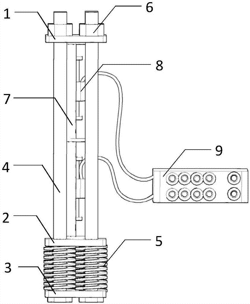 Load and freeze-thaw cycle coupled concrete durability testing device and evaluation method