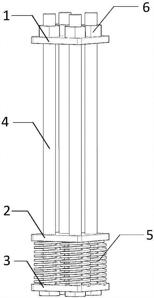 Load and freeze-thaw cycle coupled concrete durability testing device and evaluation method