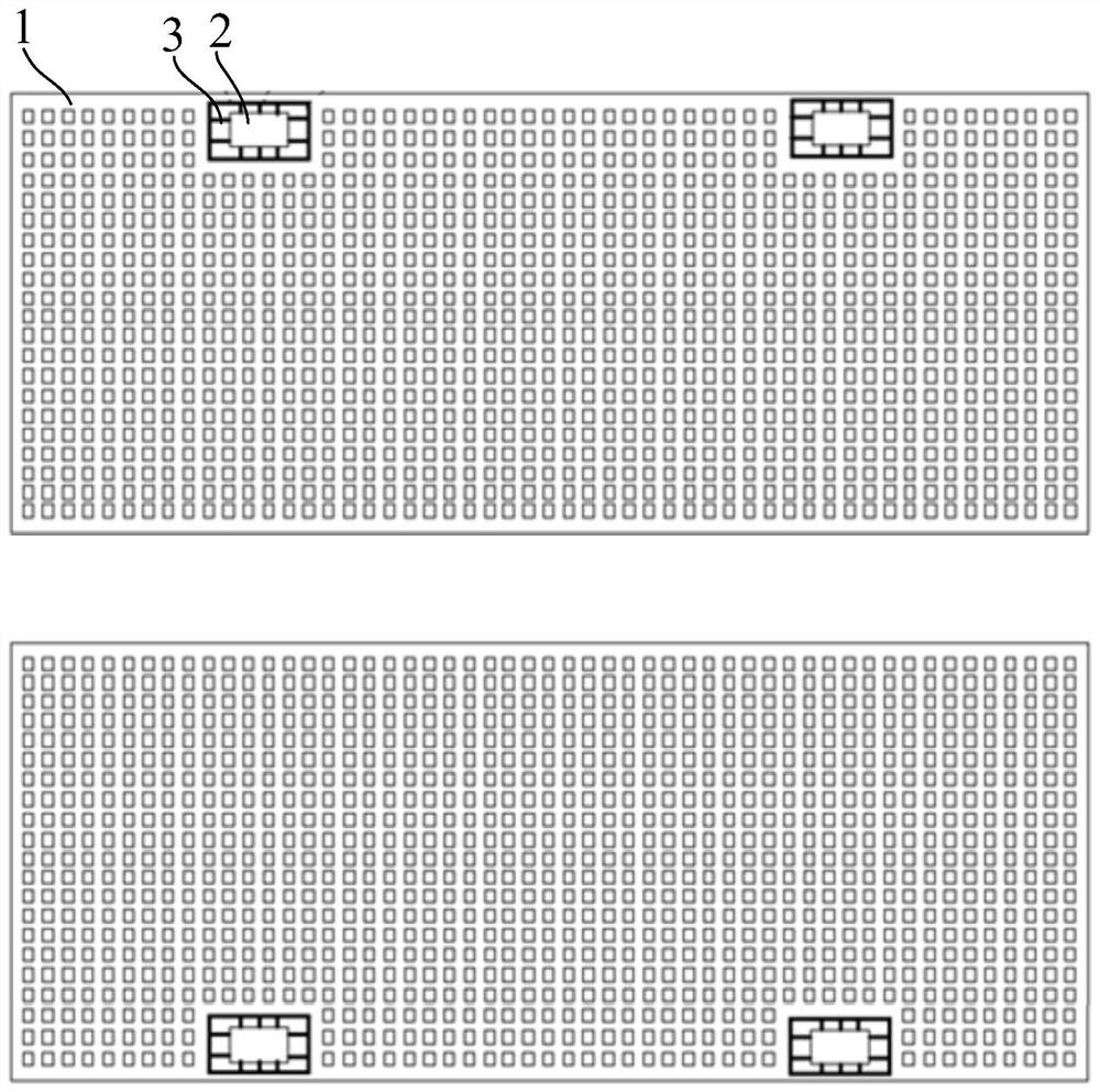 Position adjustment method of floating photovoltaic power station and its floating platform and photovoltaic floating body square array