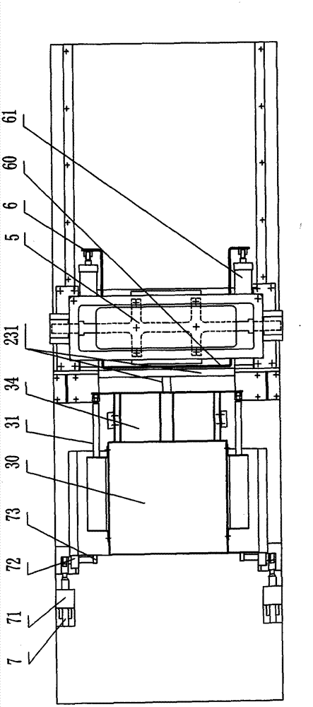 Pneumatic bending press and bending method