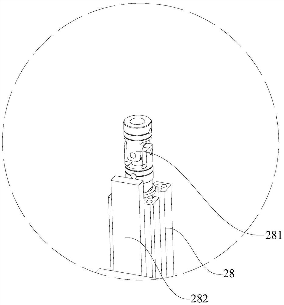 Casing tension testing device and system