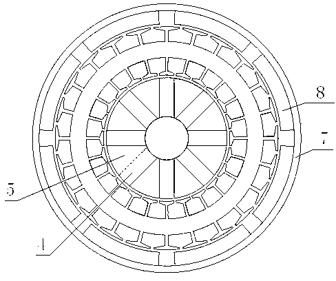 Birotor permanent magnet motor applied to wind power generation