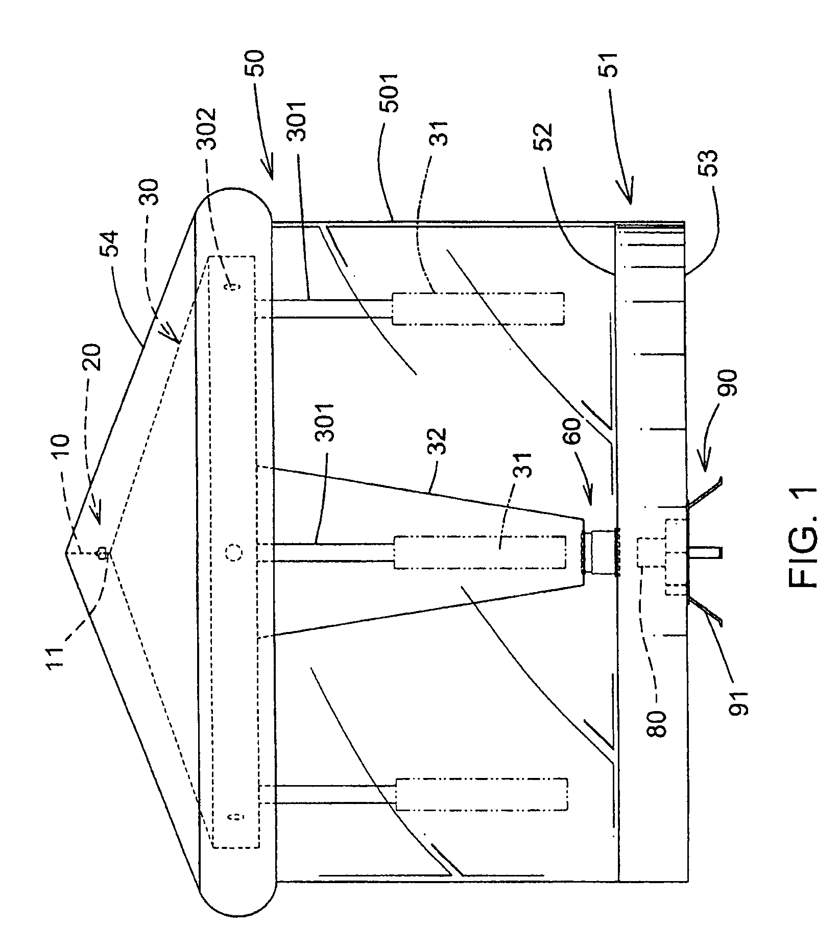 Rotating inflatable ornament