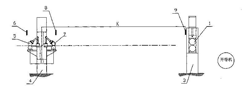 Method for preventing broken pieces of band tail from blocking shearing when shearing band tail of cold rolled strip steel production unit