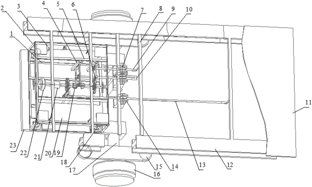 Vehicle body vibration restraining method of electric vehicle resonance power generation based on effort wasting lever