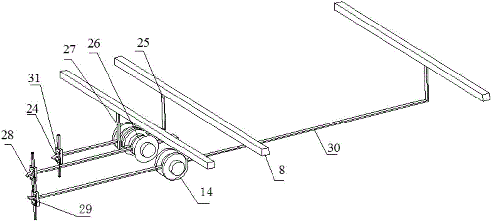 Vehicle body vibration restraining method of electric vehicle resonance power generation based on effort wasting lever