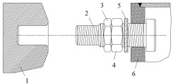 Double-section high-strength bolt anti-loosening connecting joint for space grid structure and construction and installation method thereof