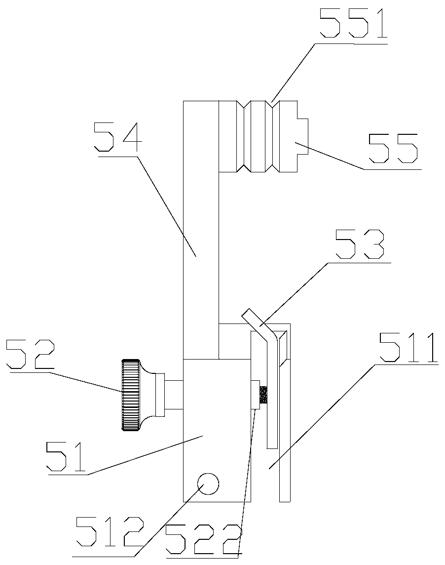 An indicator tensile testing machine