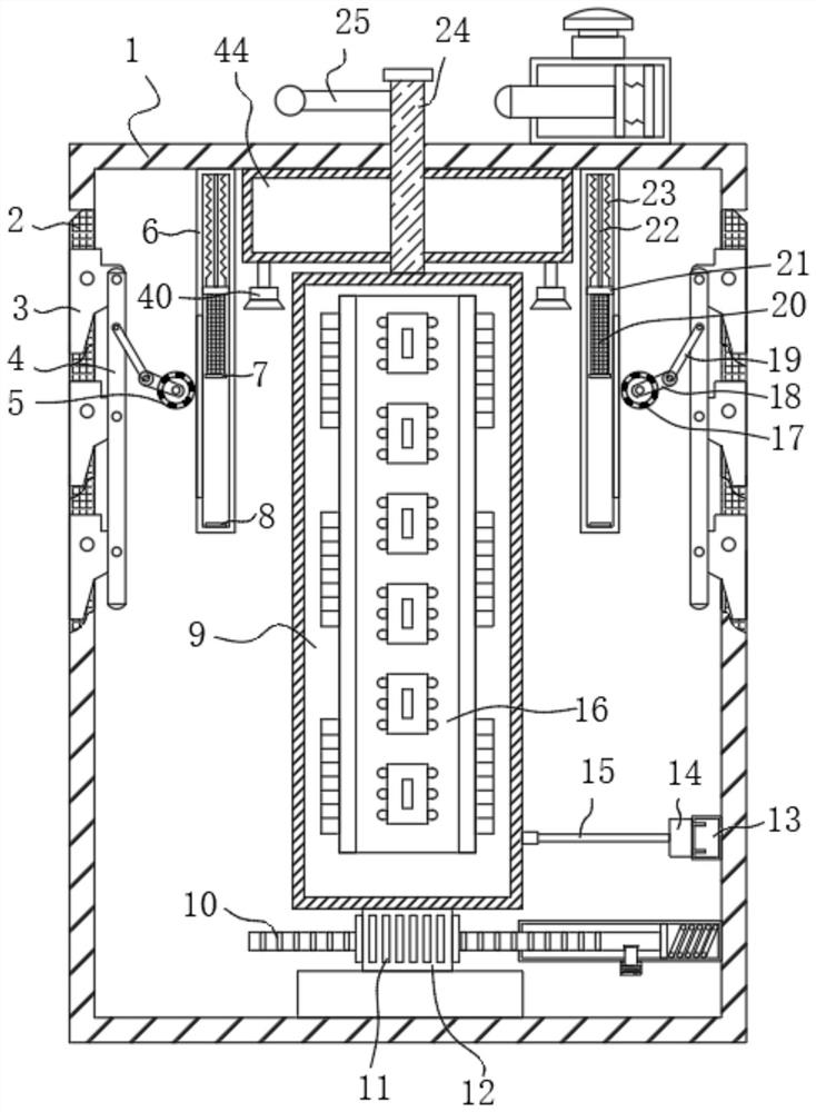 Intelligent power distribution cabinet with safe and intelligent protection