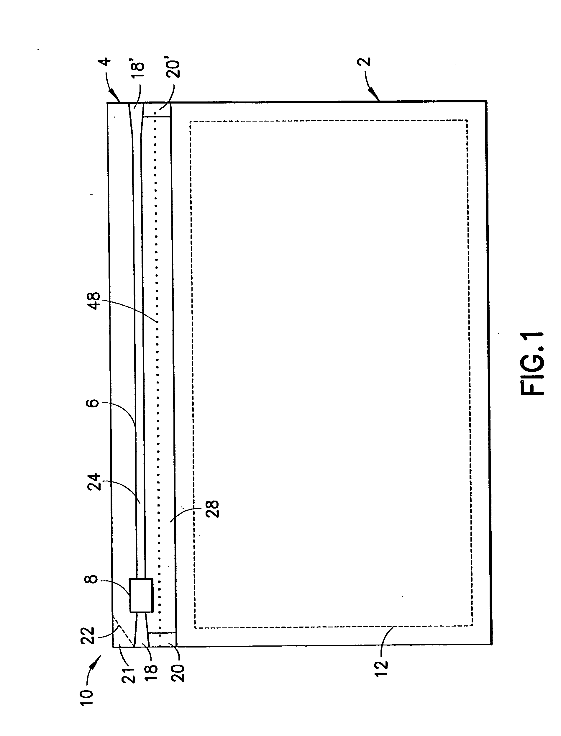 Header end tack seal for reclosable package