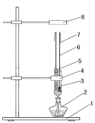 Specific heat experimental instrument