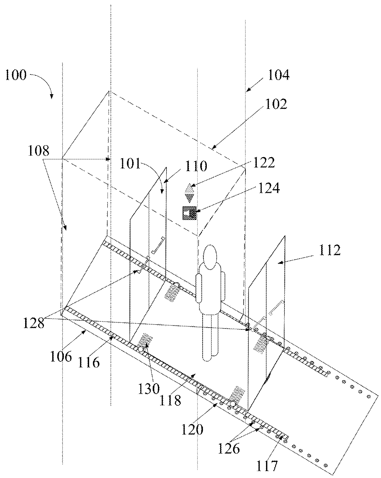 Elevator commuter boarding system and a method thereof