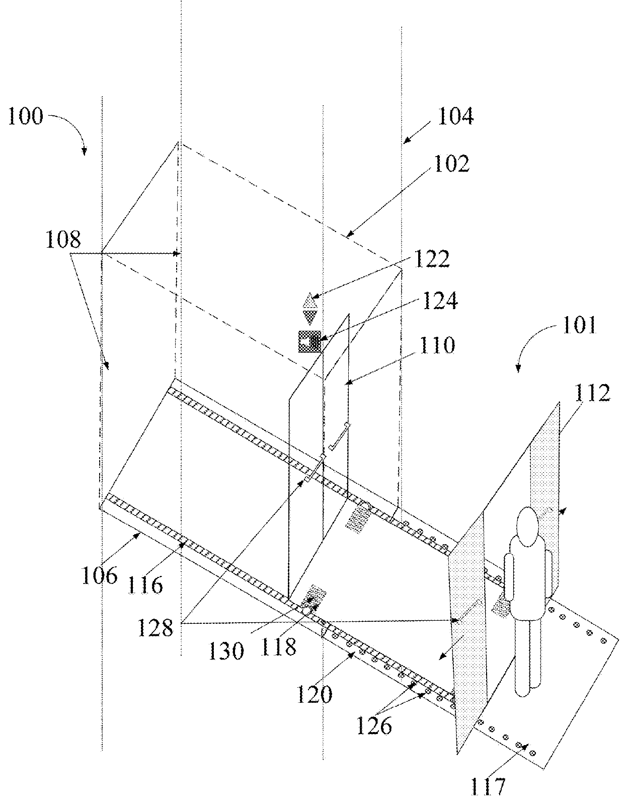 Elevator commuter boarding system and a method thereof