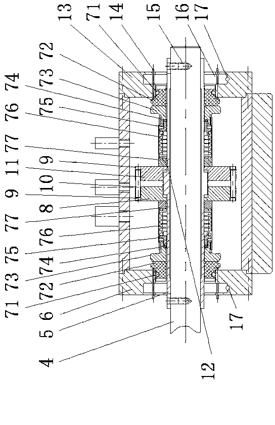 Mechanical seal performance testing device