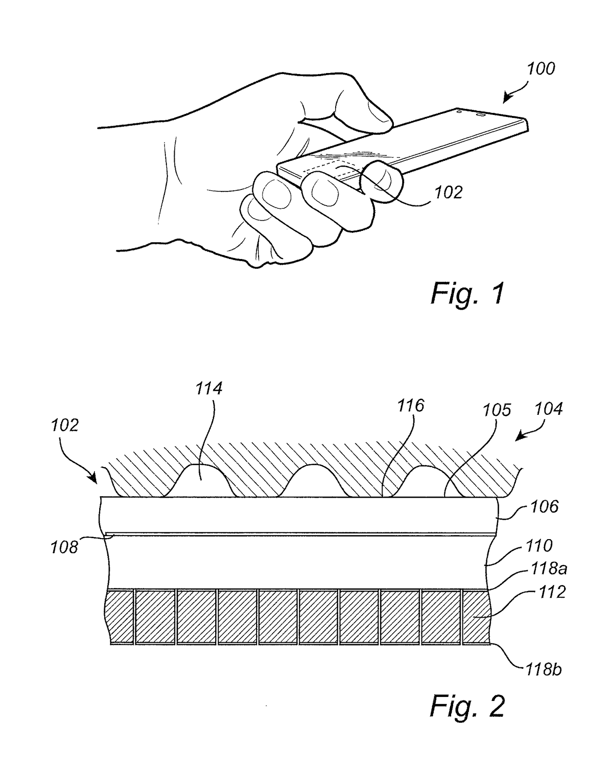 Capacitive fingerprint sensing device and method for capturing a fingerprint using the sensing device