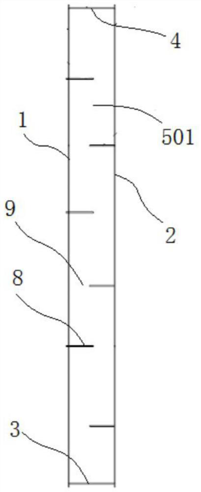 A sorting device for shredded stems