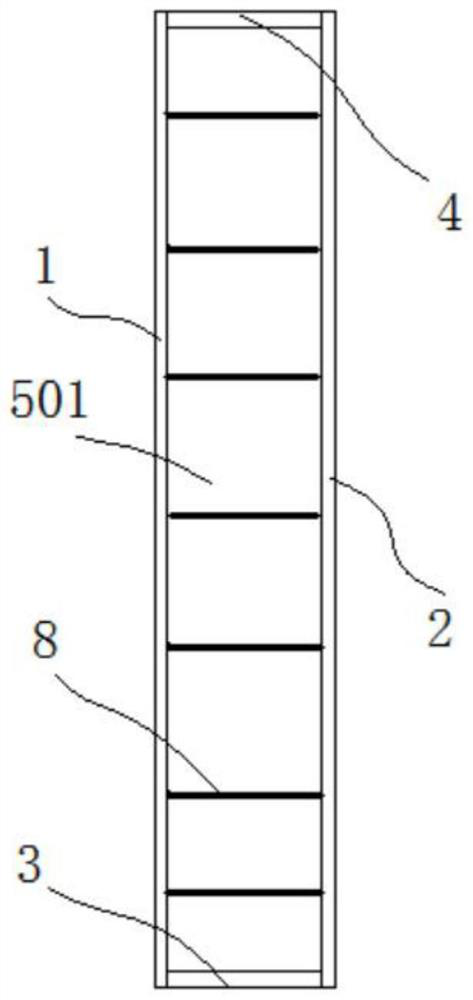 A sorting device for shredded stems