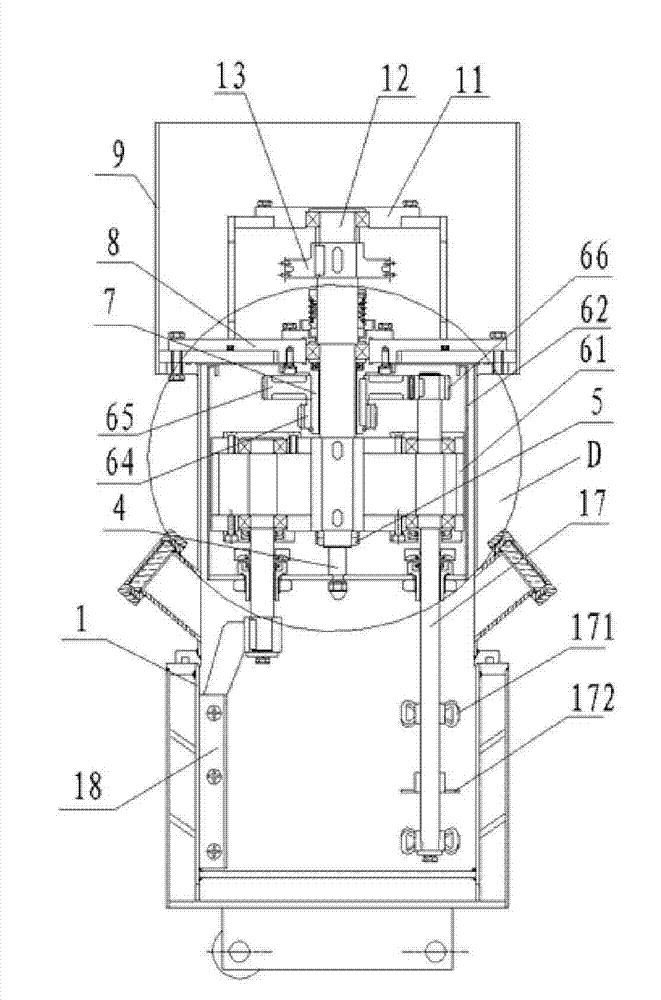 Novel high-efficiency energy-saving planetary vacuum stirrer