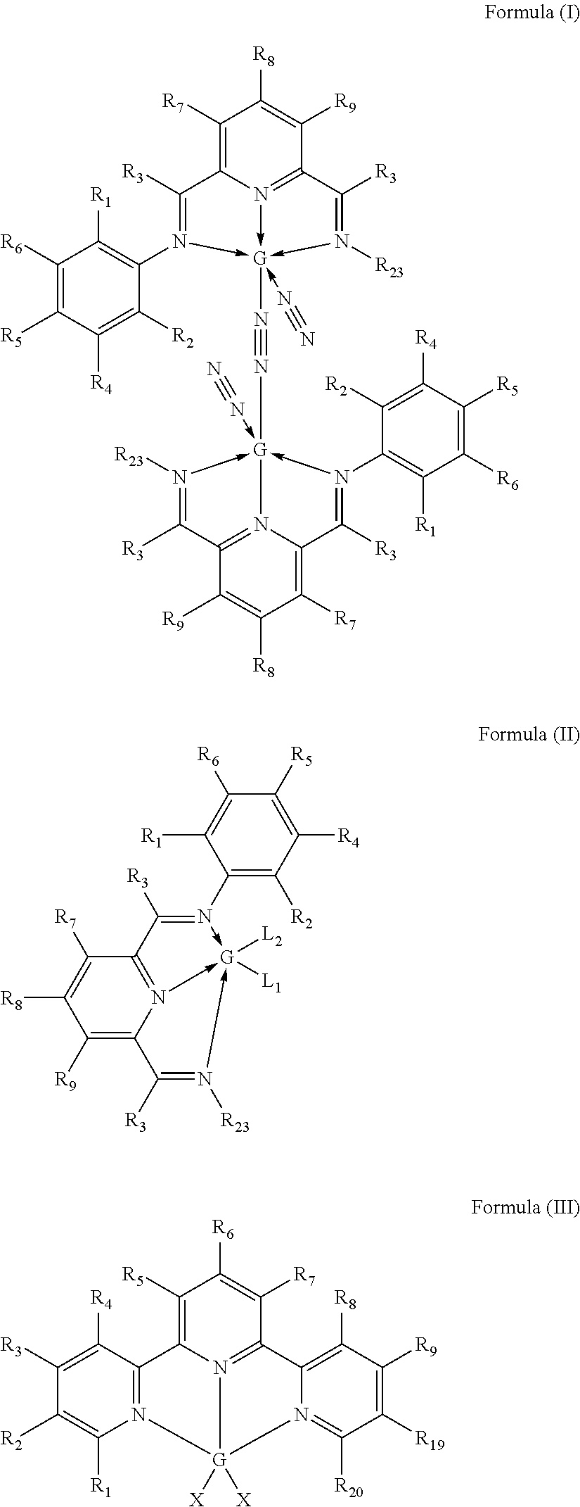 Selective non-precious metal-catalyzed mono-hydrosilylation of polyunsaturated compounds