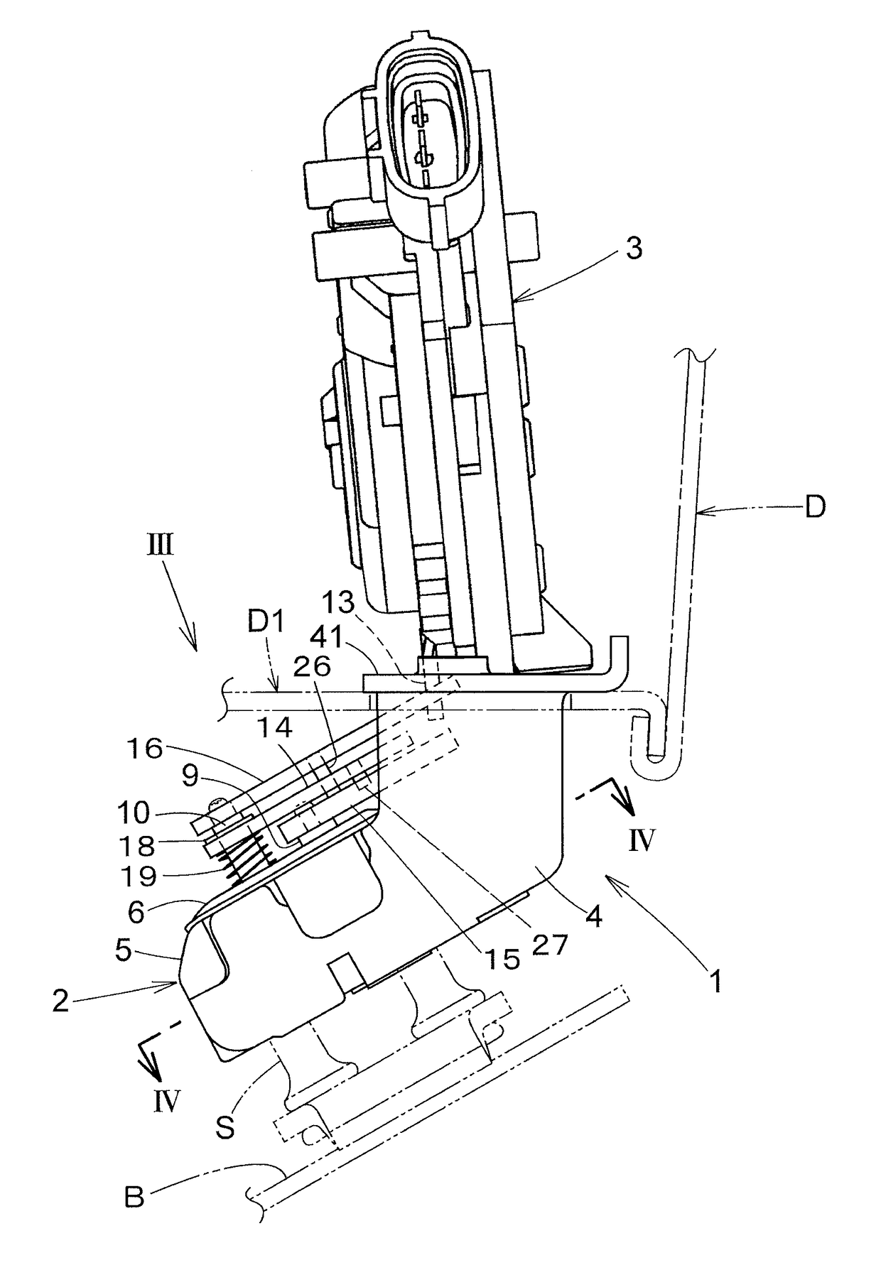 Motor-vehicle door latch device