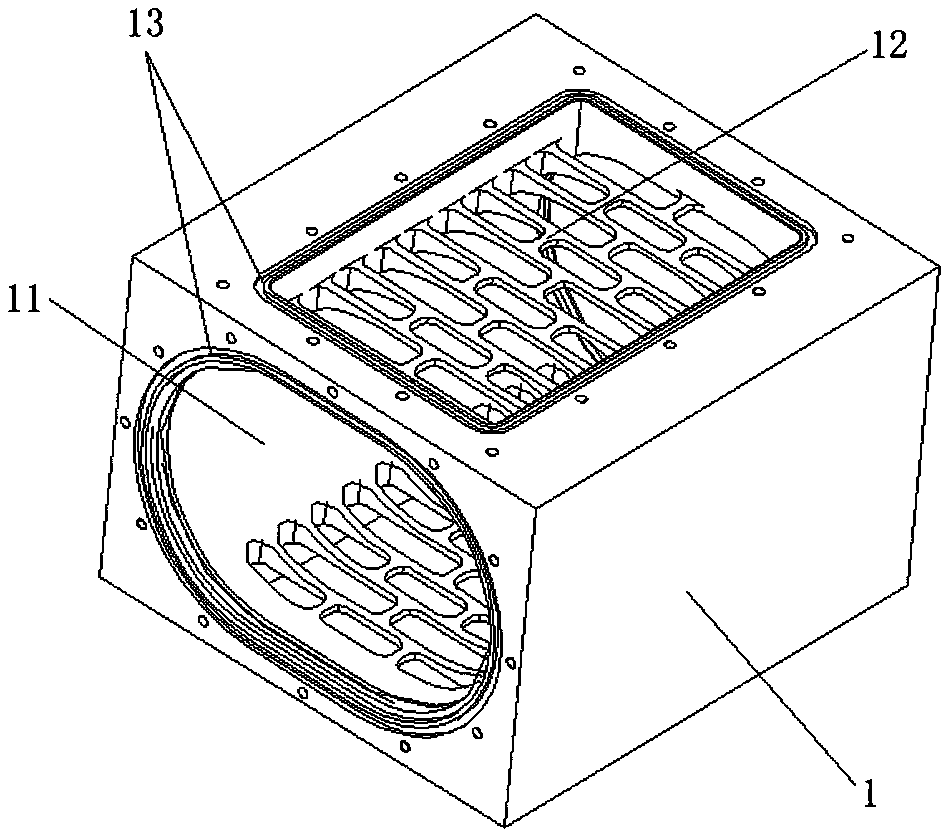 Membrane humidifier for automobile fuel cell power system