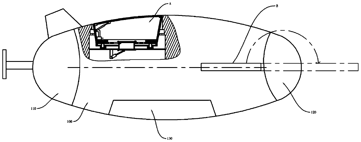 An operating arm and its intelligent unmanned submarine