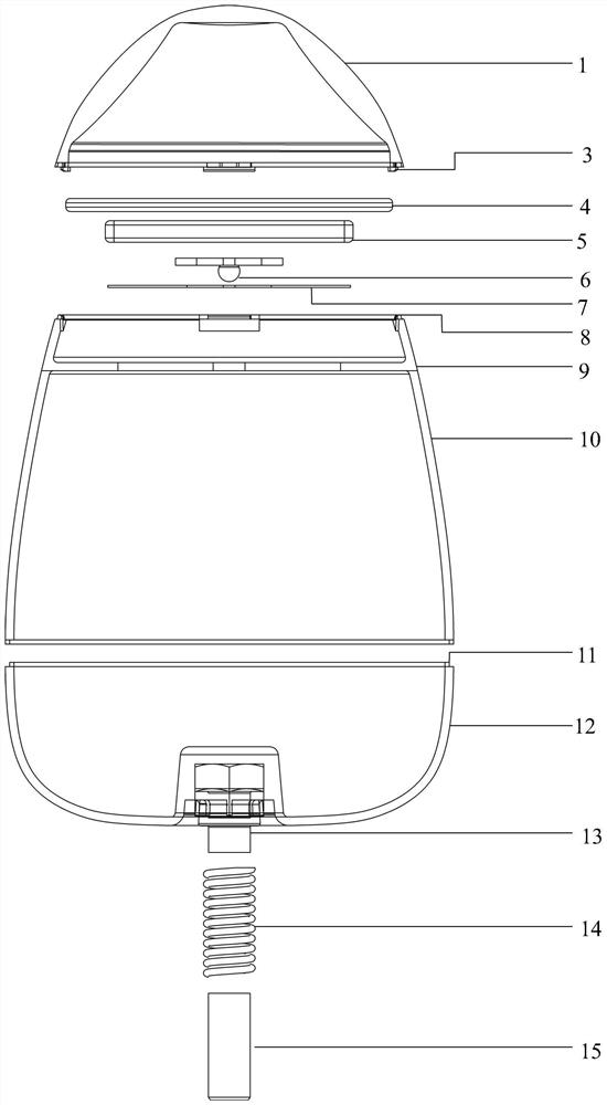 Highway solar guide lamp under severe environment