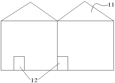 Temperature and humidity regulation system for vegetable greenhouse