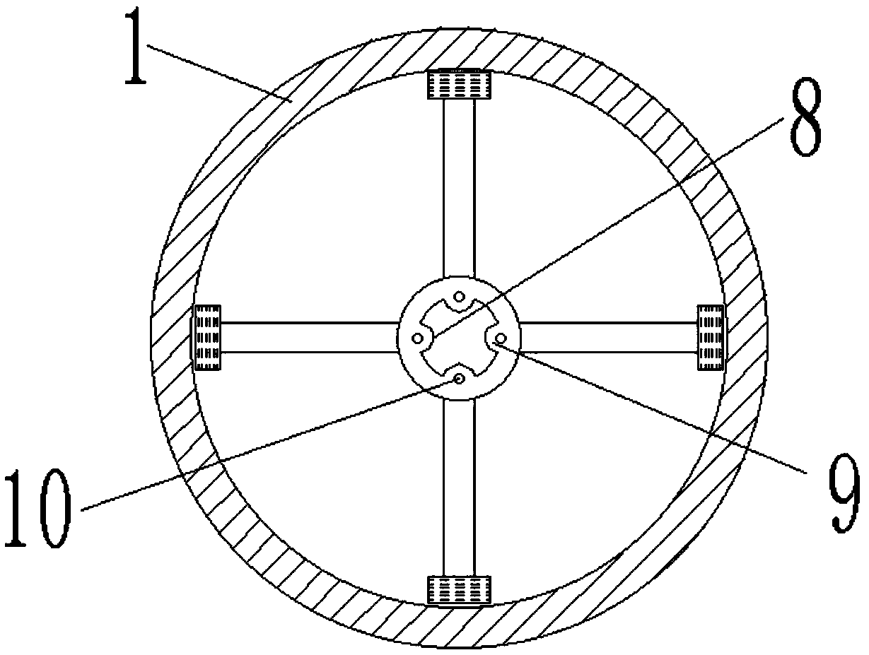 Stirring device for concrete block brick machine