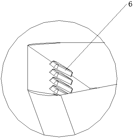 A kind of titanium alloy processing high-strength square milling insert