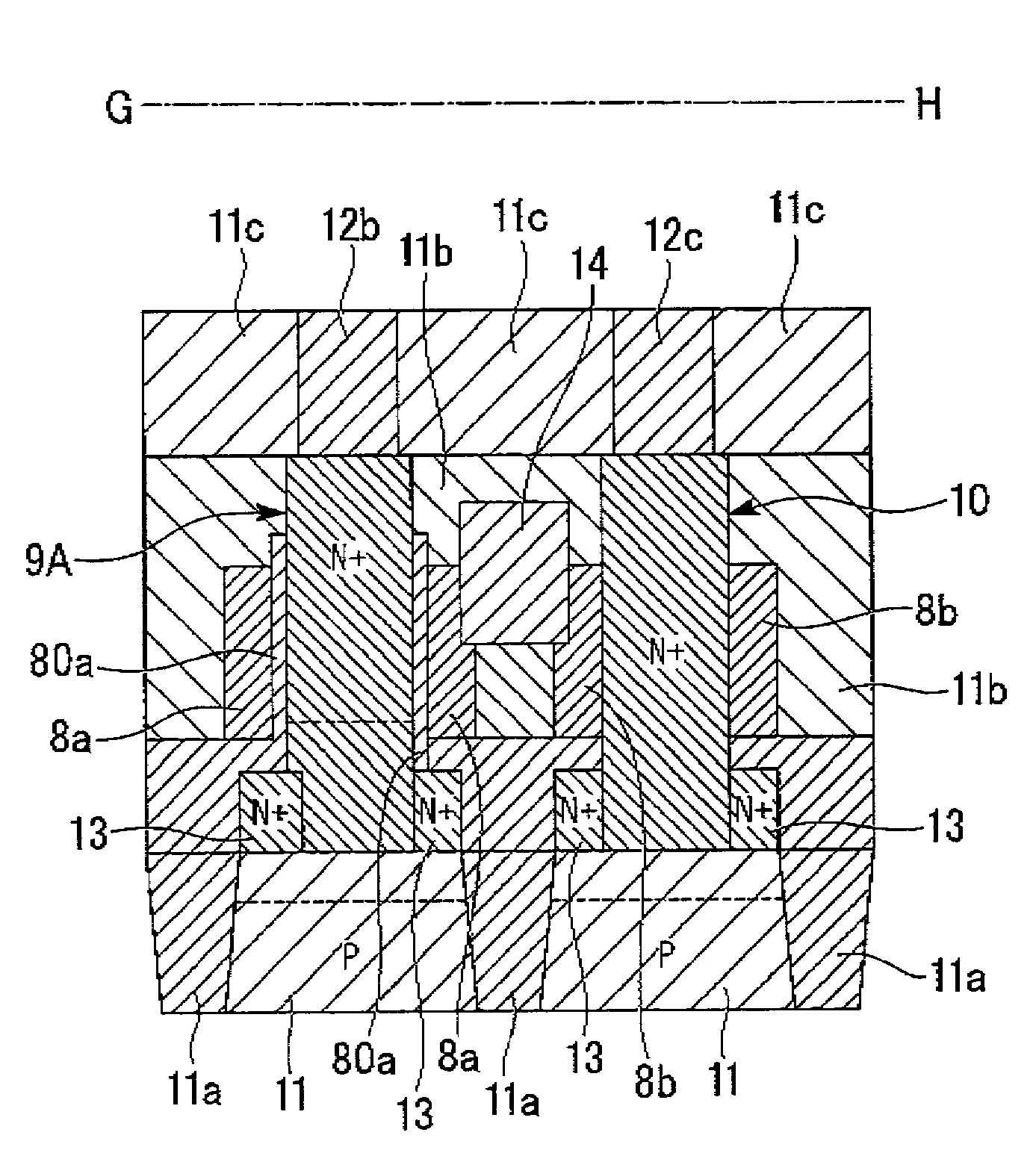 Semiconductor apparatus and production method of the same