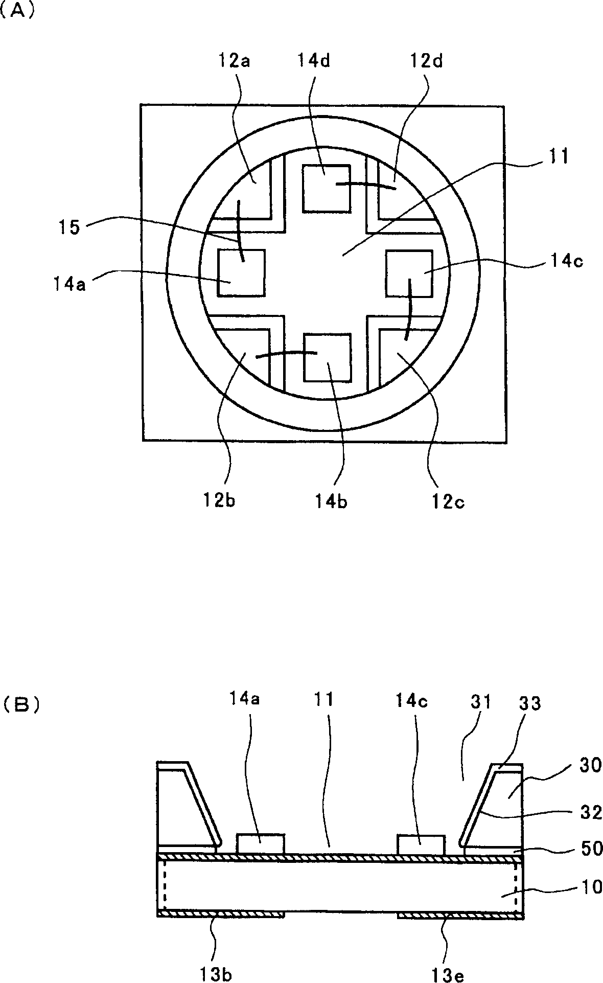 Method of manufacturing mounting board with reflector