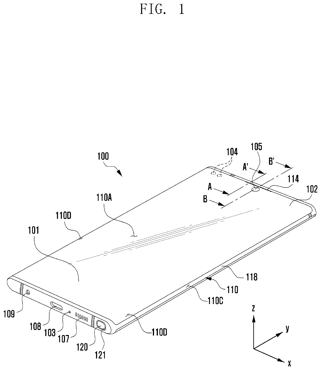 Electronic device including acoustic module