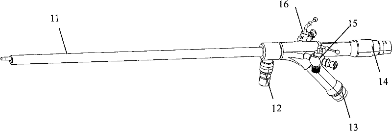 Diagnosis and treatment integrated hard amplification arthroscopy system