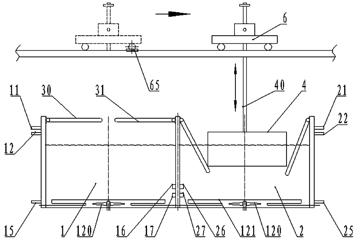 Bone specimen degreasing and bleaching device and using method thereof