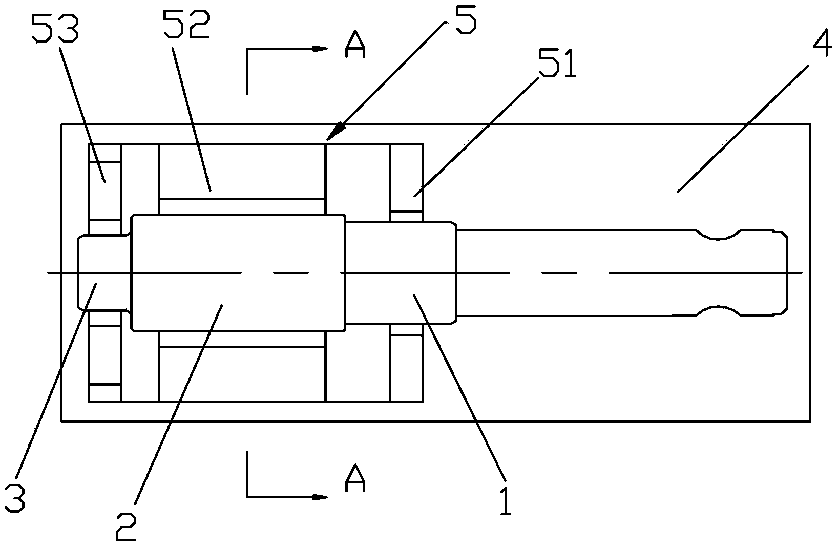 Automobile steering system input shaft outer diameter automatic detection device