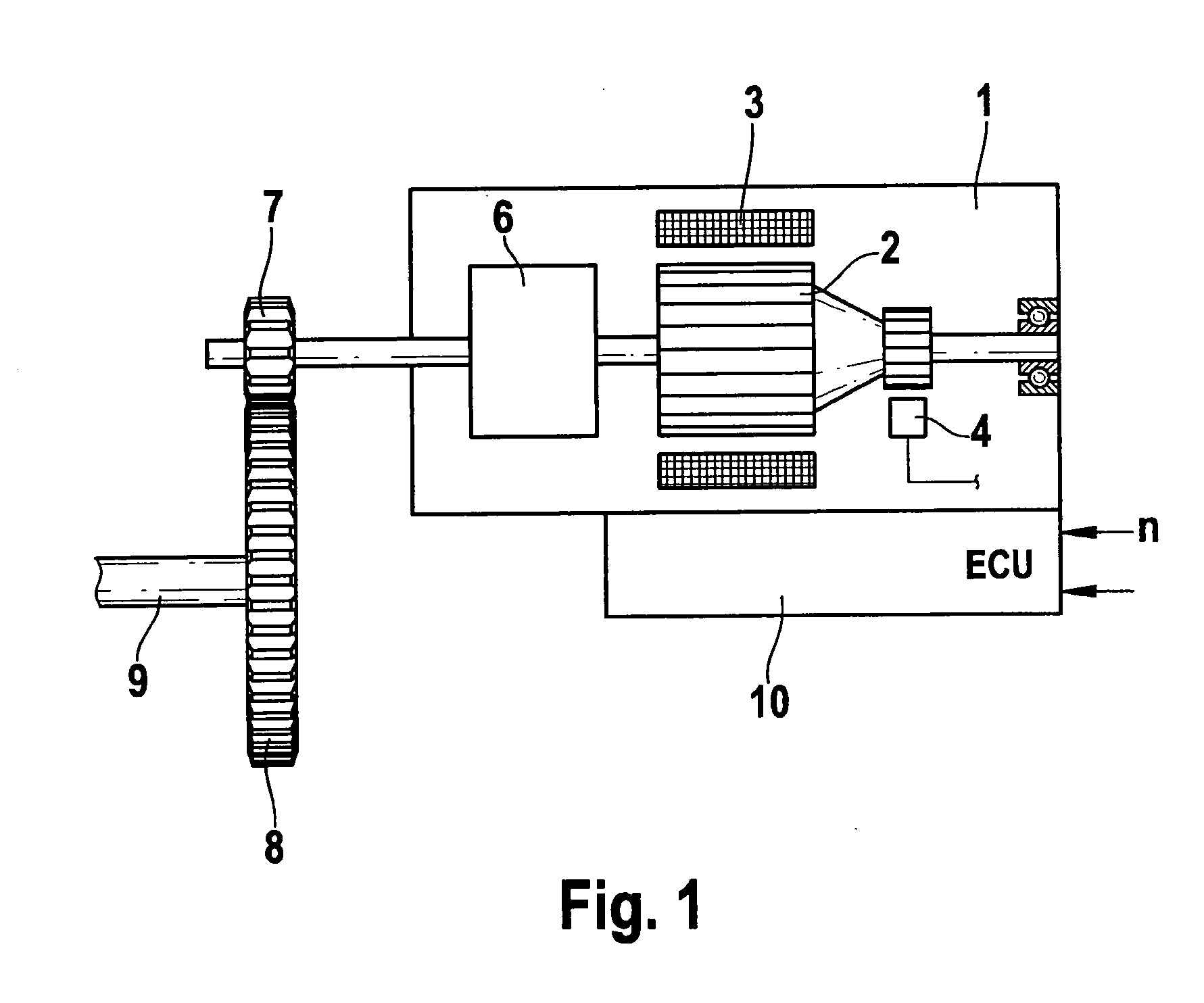 Method for ascertaining the speed of a starter