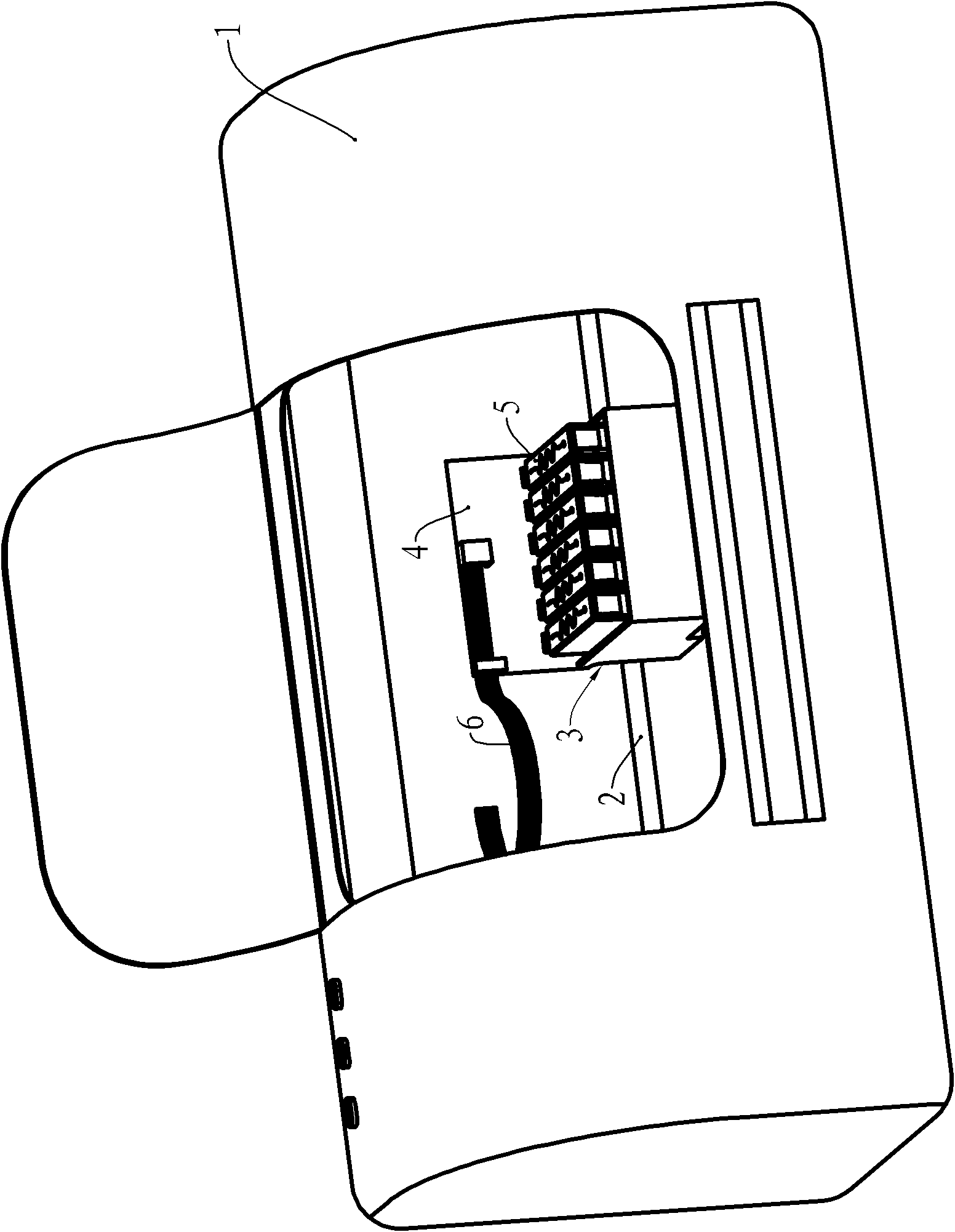 Device and method for testing ink box chip of printer