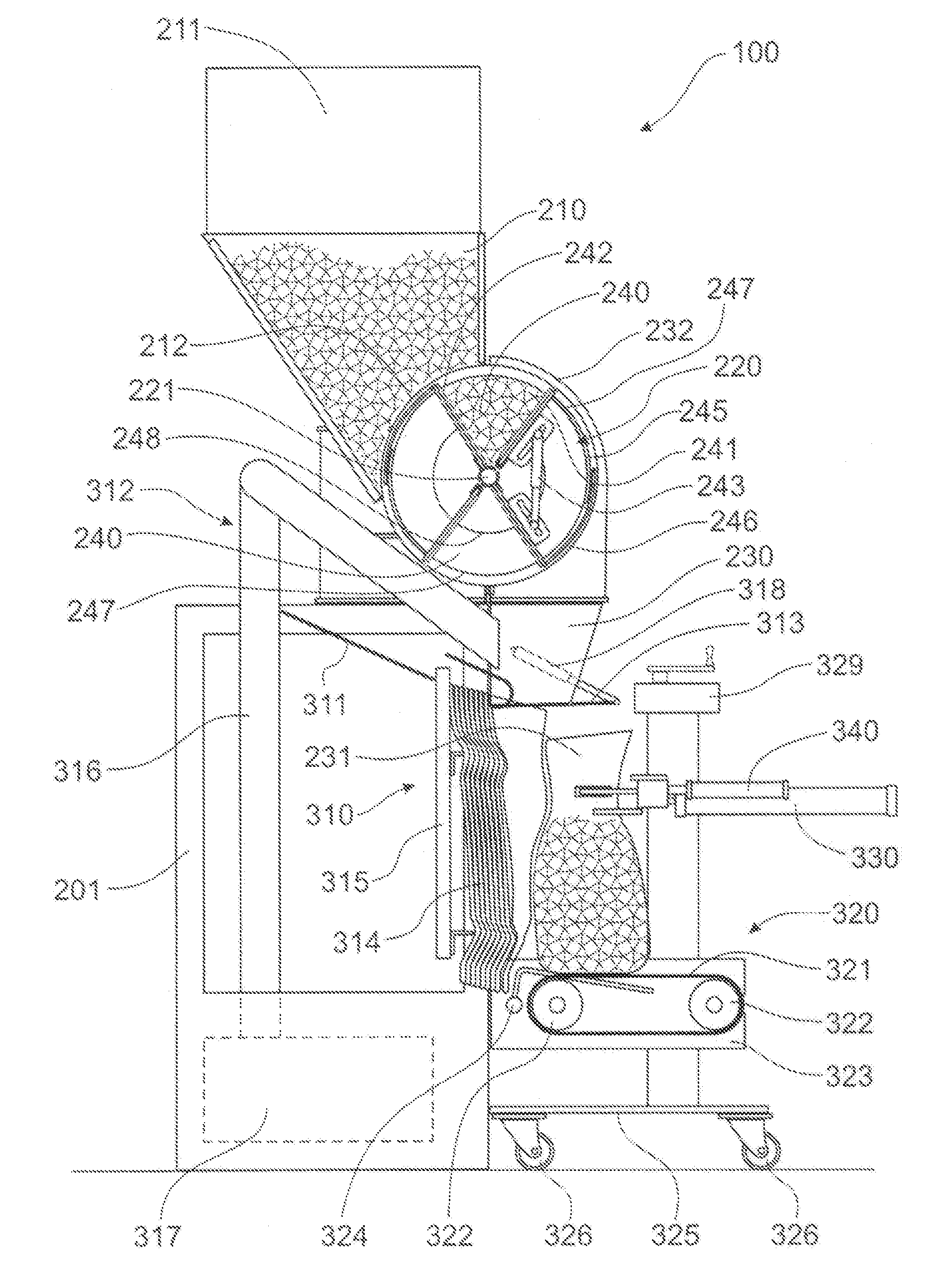 Ice measuring and dispensing apparatus