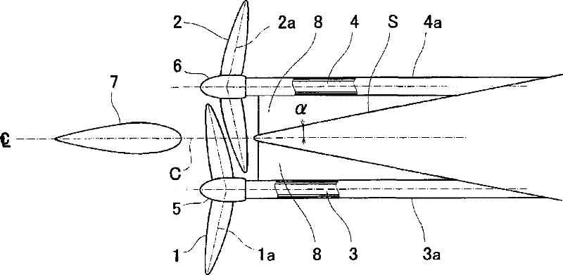 Stern structure of ship