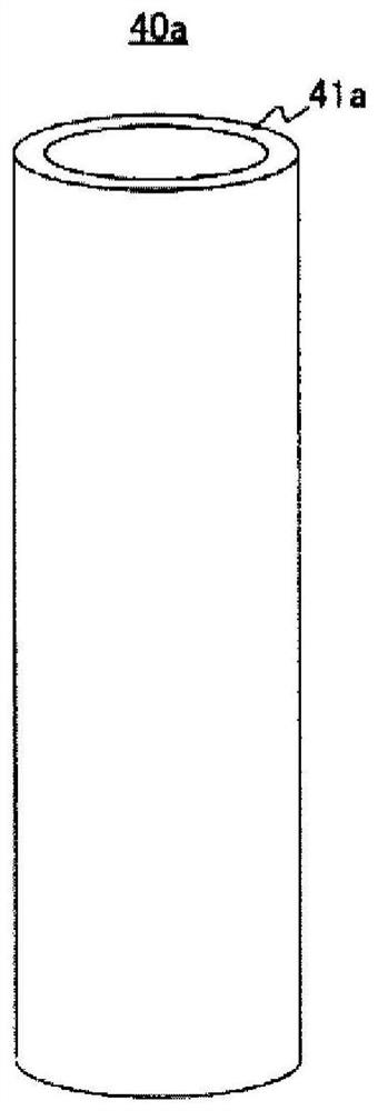 Heat-shrinkable plastic member, composite preform, and composite container