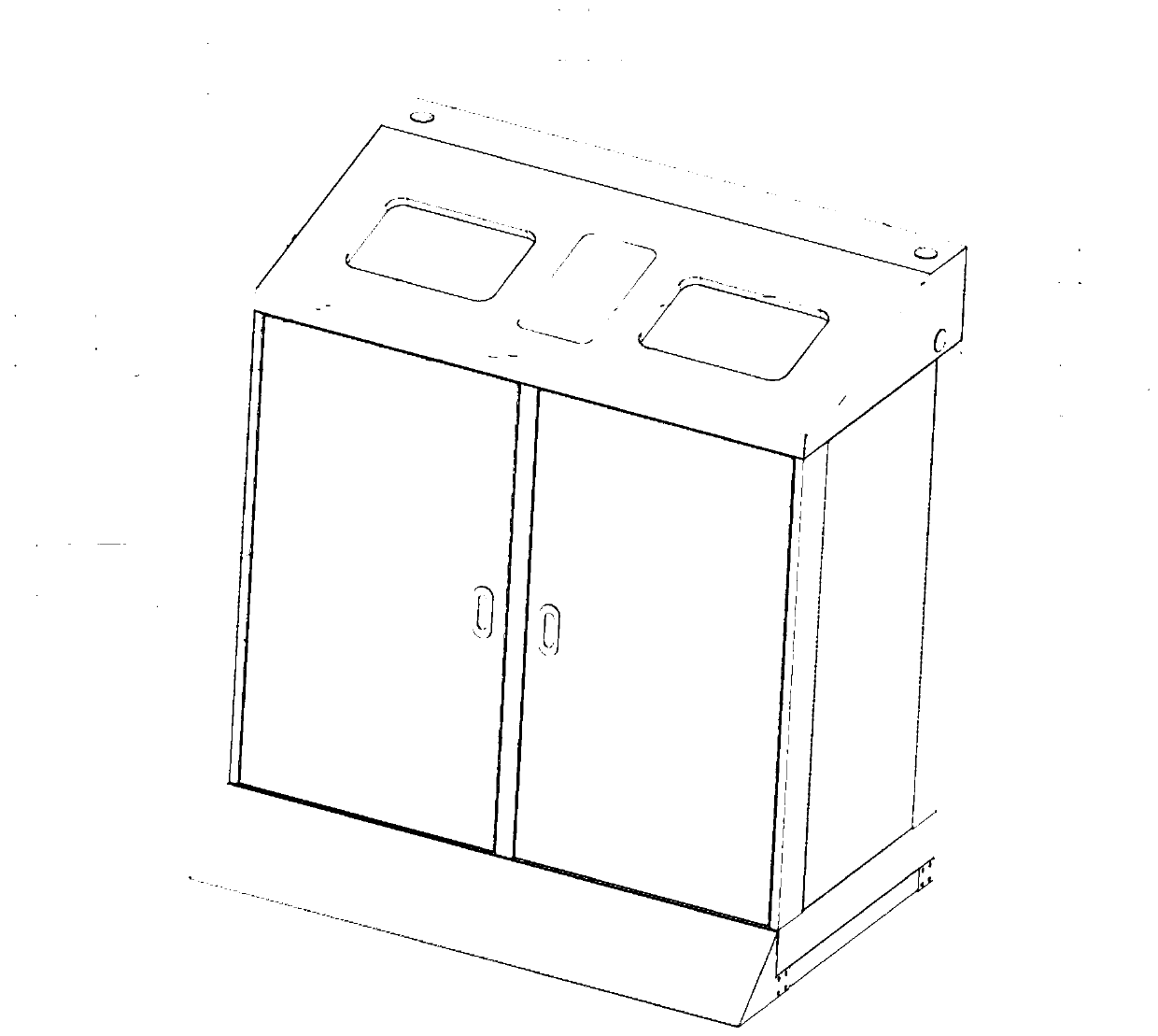 Intelligent garbage classification system