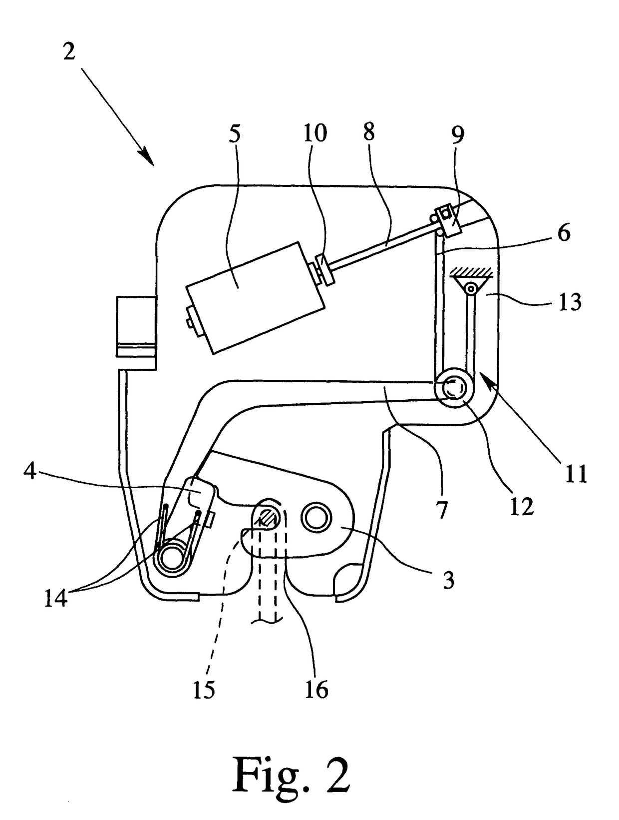 Motor vehicle lock