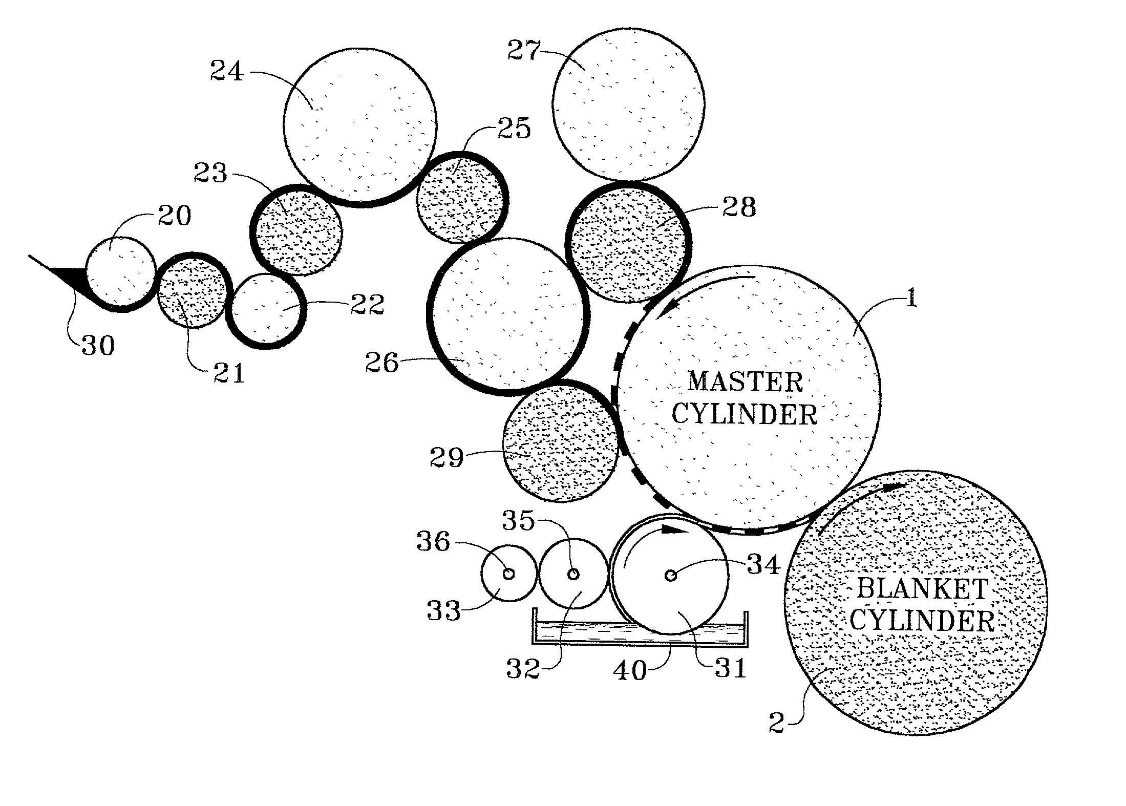 Offset lithographic printing press apparatus