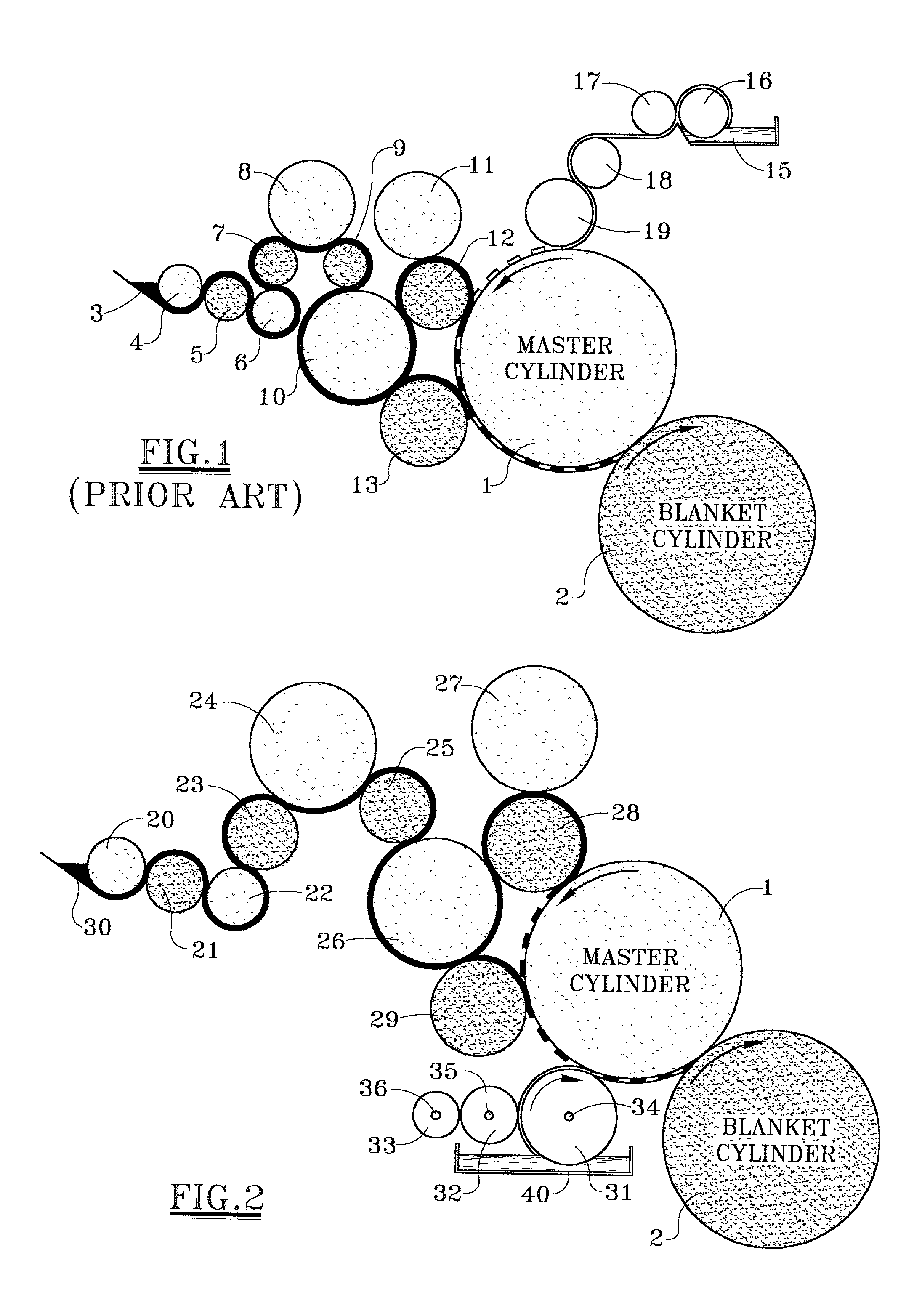 Offset lithographic printing press apparatus